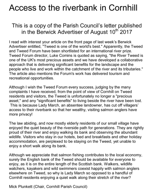 River Tweed Footpath